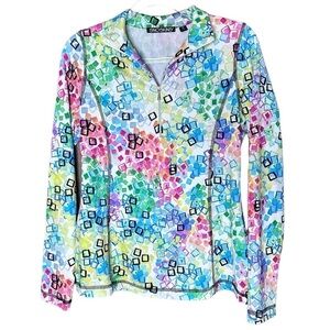 Snoskins Women’s Microfiber 1/4 Zip Top. Size Medium